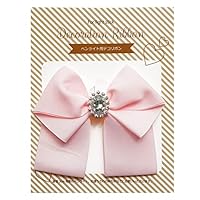 Amazon.co.jp: ペンライト用リボン ピンク ビジュー付き 応援